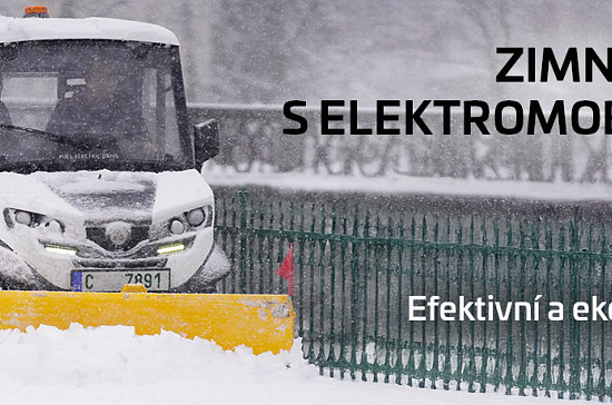 Zimní údržba s elektromobily Alke CL
