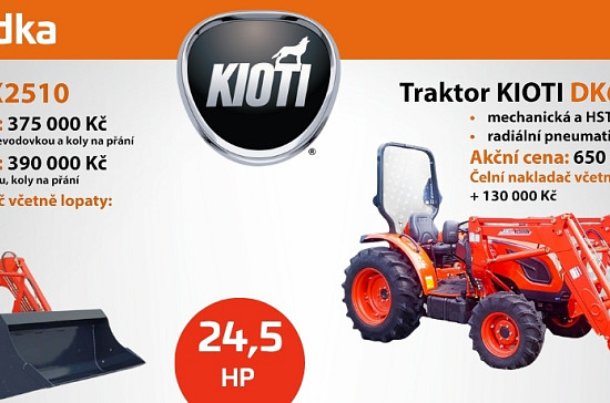 Banner - Akční nabídka KIOTI