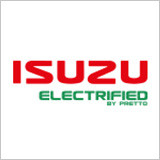 Logo značky Isuzu electric